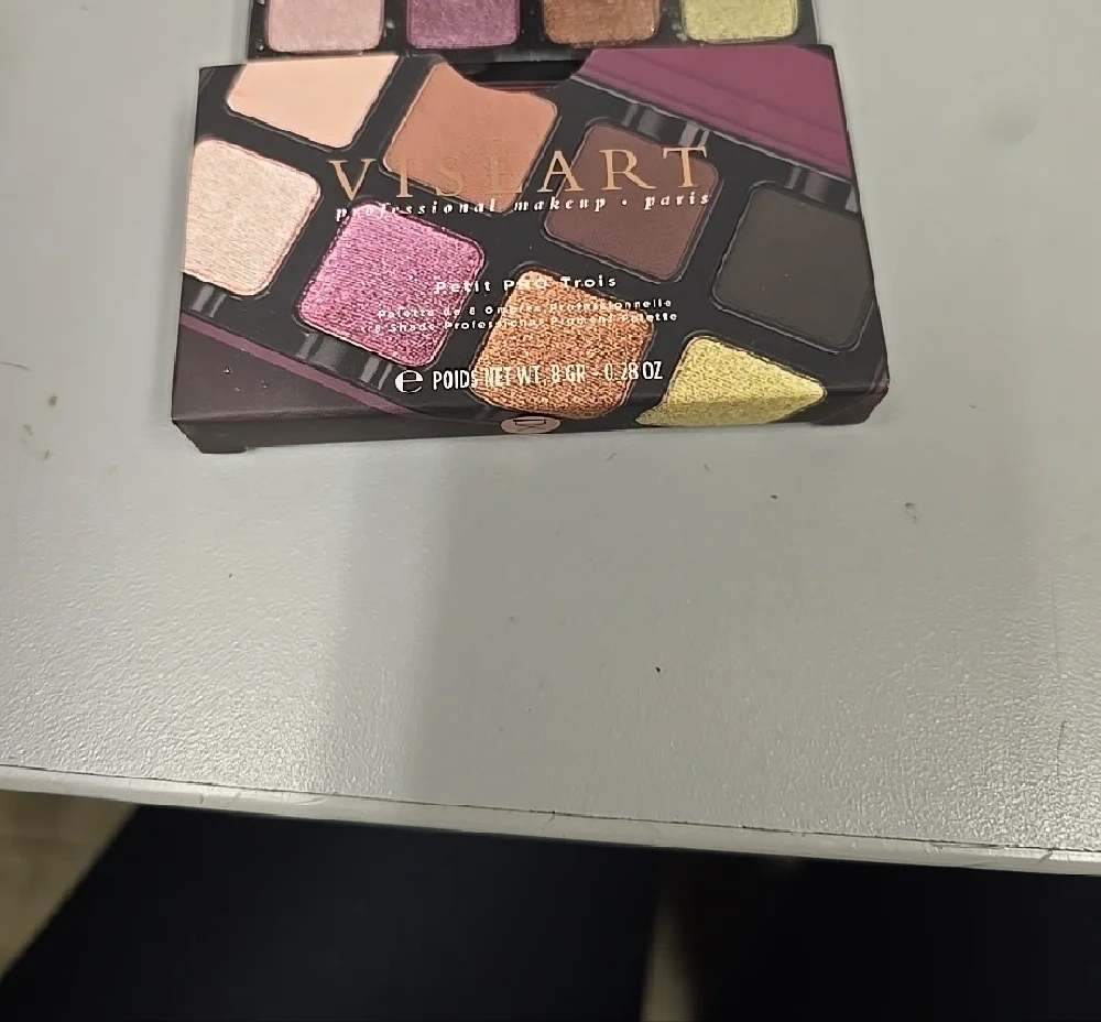 Viseart Petit Pro Eyeshadow Palette - Pink, Purple, Green, Gold